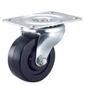 Global Industrial Light Duty Swivel Plate Caster 3 Rubber Wheel 308500